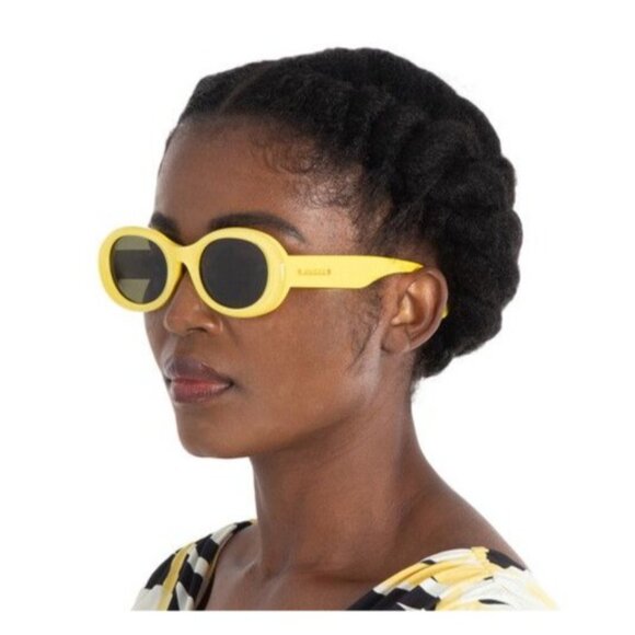 NEW GUCCI SUNGLASSES GUCCI YELLOW/GREEN EYEWEAR